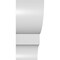 Ekena Millwork 5-in. W x 12-in. D x 12-in. H Ridgewood Architectural Grade PVC Knee Brace BRCP05X12X12RID - alternate 6